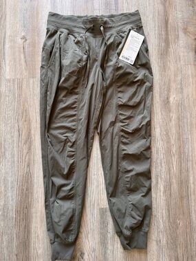 Lululemon grey/green dance studio pants, NEW WITH TAGS